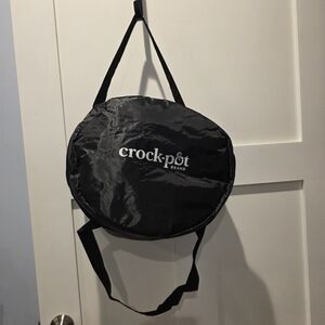 Crock-Pot Black Storage Bag